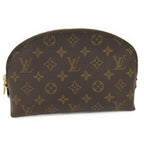 Louis Vuitton Makeup Pouch Pochette Cosmetic MM Monogram