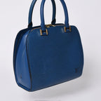 Louis Vuitton Pont Neuf Handbag Epi Leather Blue Gold — view 3
