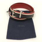 Prada Belt Leather Belts Black — view 8