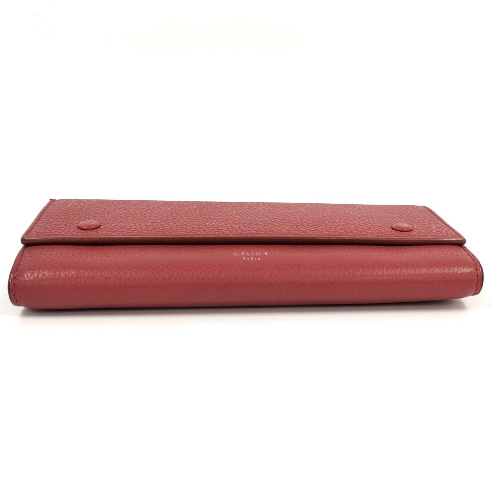 Celine Wallet Leather Red — view 5