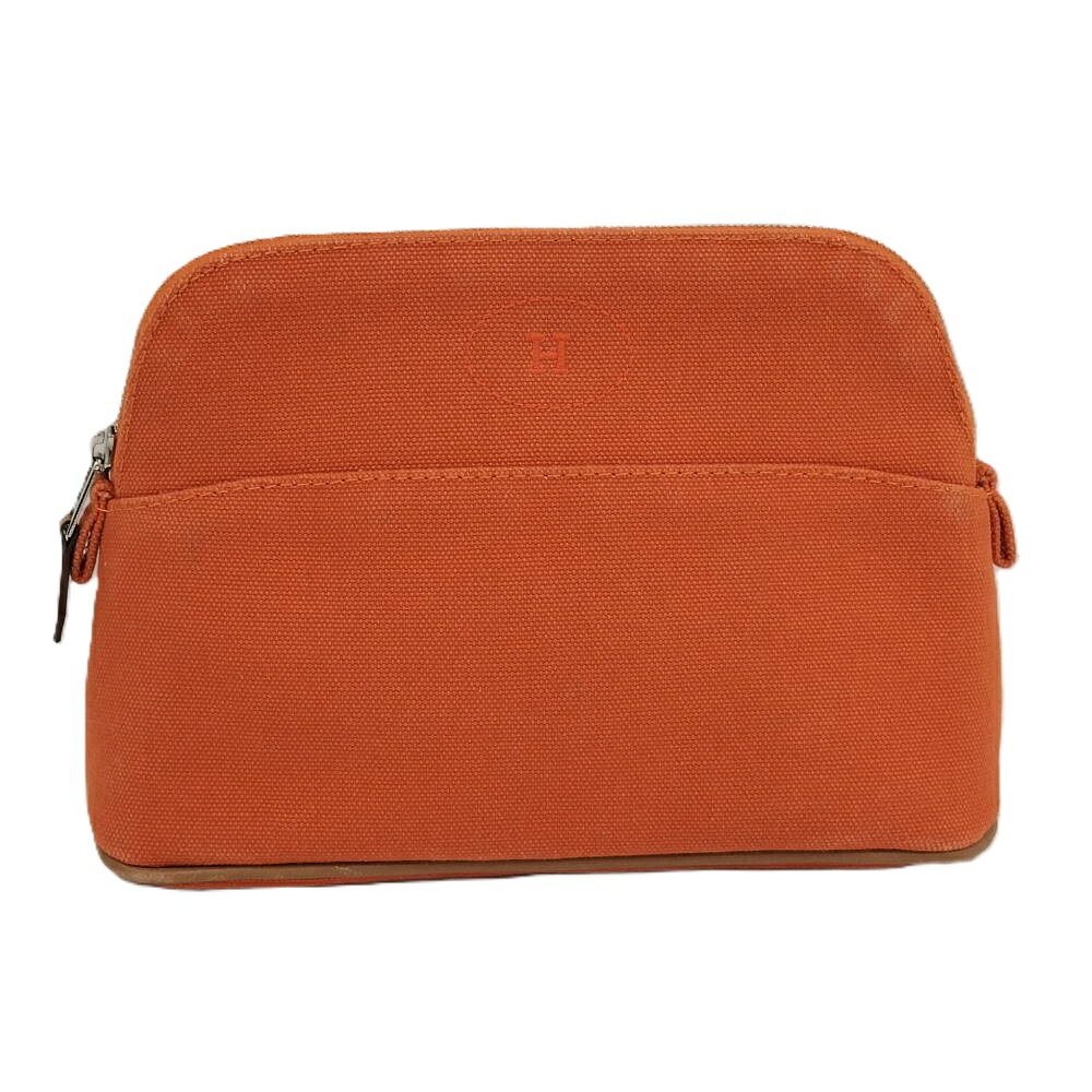 Hermes Bolide Pouch 20 Mini Canvas Orange