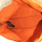 Hermes Bolide Pouch 20 Mini Canvas Orange — view 9
