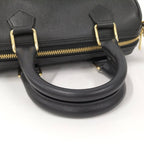 Celine Bag Cuir Triomphe Small Boston Leather Black — view 4