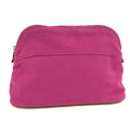 Hermes Bolide Pouch 25 Canvas Pink
