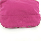 Hermes Bolide Pouch 25 Canvas Pink — view 6