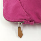 Hermes Bolide Pouch 25 Canvas Pink — view 7