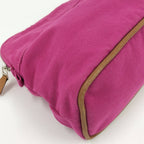 Hermes Bolide Pouch 25 Canvas Pink — view 3