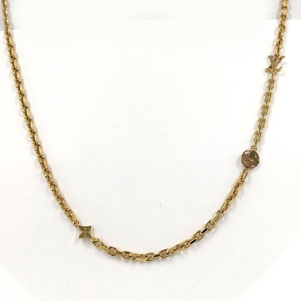 Louis Vuitton LV Yours Necklace Plated Gold — view 2