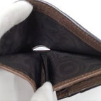 Gucci Disney Donald Duck Compact Wallet GG Supreme Leather Brown — view 9