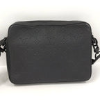 Louis Vuitton Trio Messenger Shoulder Bag Monogram Shadow Leather Black — view 2