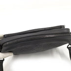 Louis Vuitton Trio Messenger Shoulder Bag Monogram Shadow Leather Black — view 6