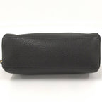 Prada Vitello Daino Leather Pouch Nero — view 9
