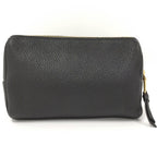 Prada Vitello Daino Leather Pouch Nero — view 2