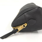 Prada Vitello Daino Leather Pouch Nero — view 4