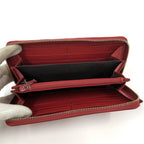 Gucci Zip Around Wallet Soho Interlocking Leather Red — view 2