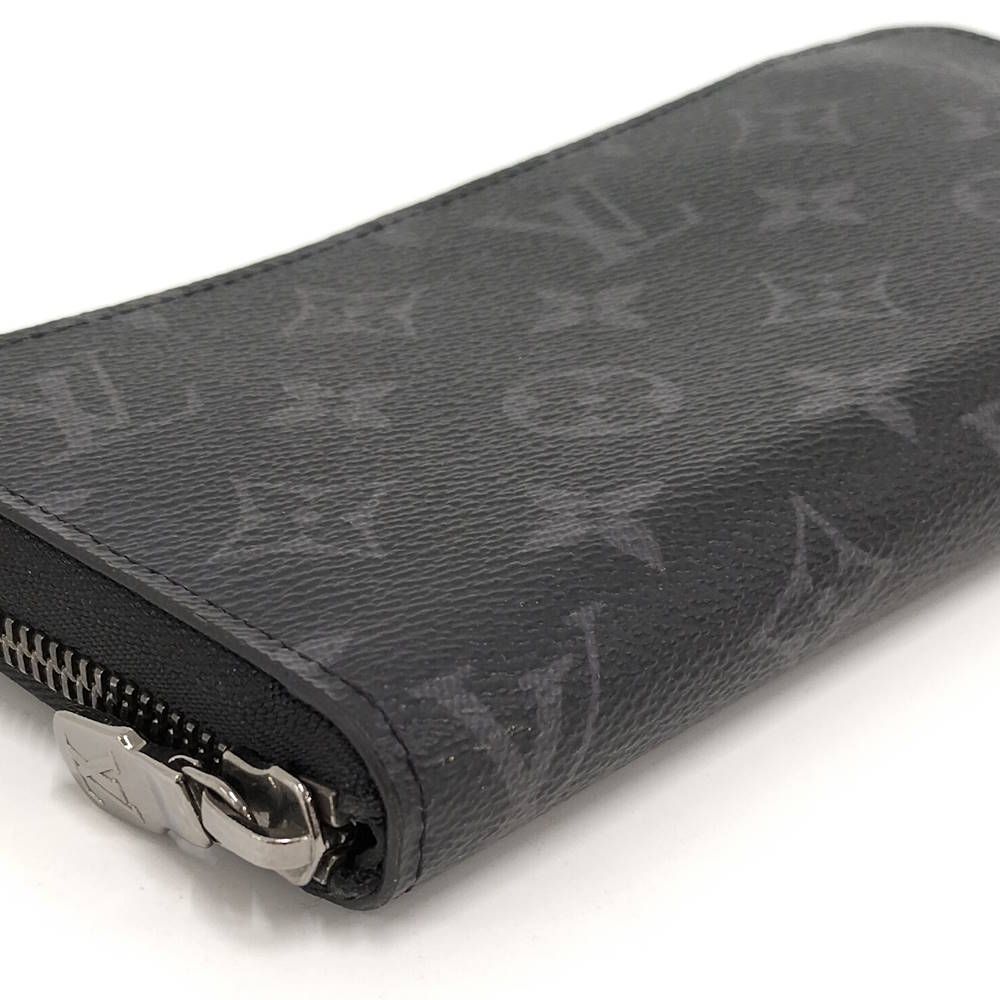 Louis Vuitton Zippy Wallet Horizontal Zip Around Monogram Eclipse — view 5