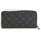 Louis Vuitton Zippy Wallet Horizontal Zip Around Monogram Eclipse — view 3