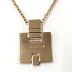 Hermes Irene Necklace Gold Black Plated — view 2