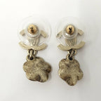 Chanel Earrings Rhinestone Coco CC — view 2