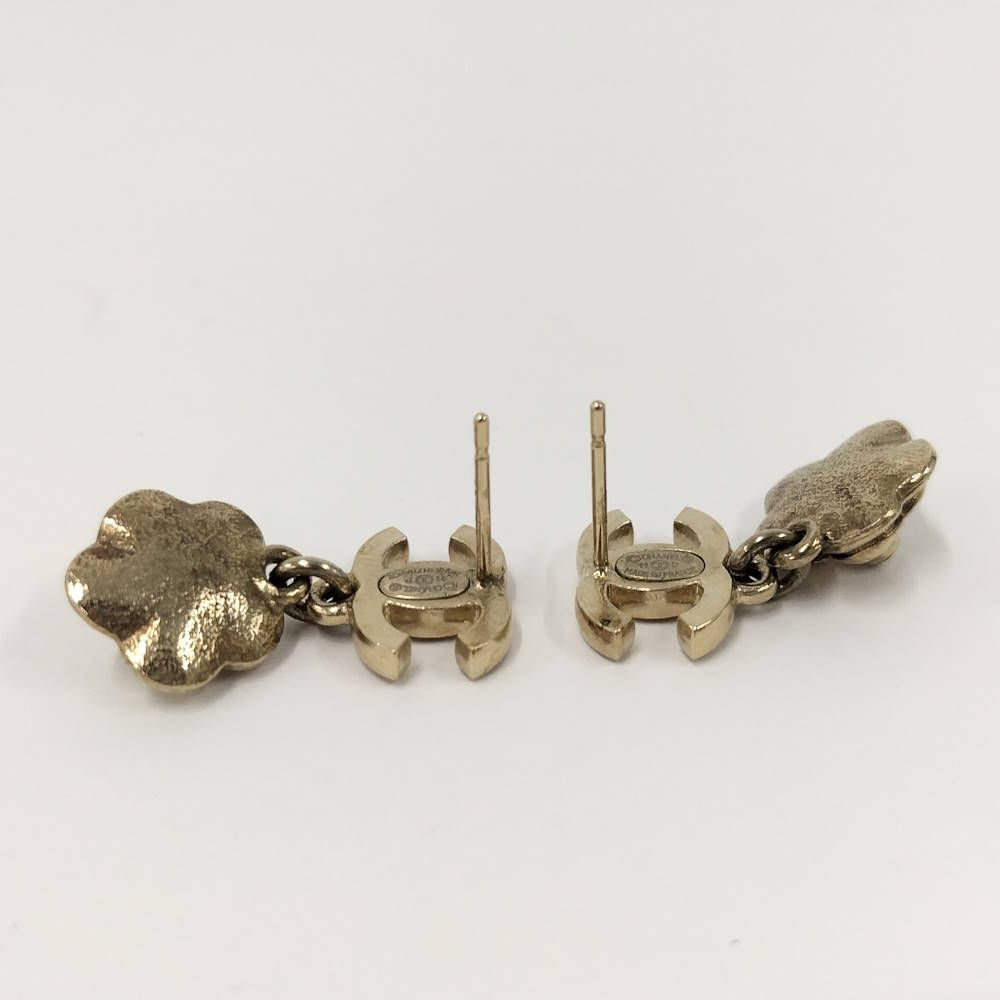 Chanel Earrings Rhinestone Coco CC — view 6
