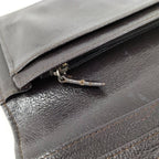 Chanel Bicolor Gold Black Bifold Wallet — view 7