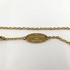 Louis Vuitton Necklace Collier Plated Gold — view 6