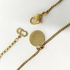 Dior Necklace CD Logo Gold — view 5