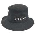 Celine Bucket Hat Black Cotton