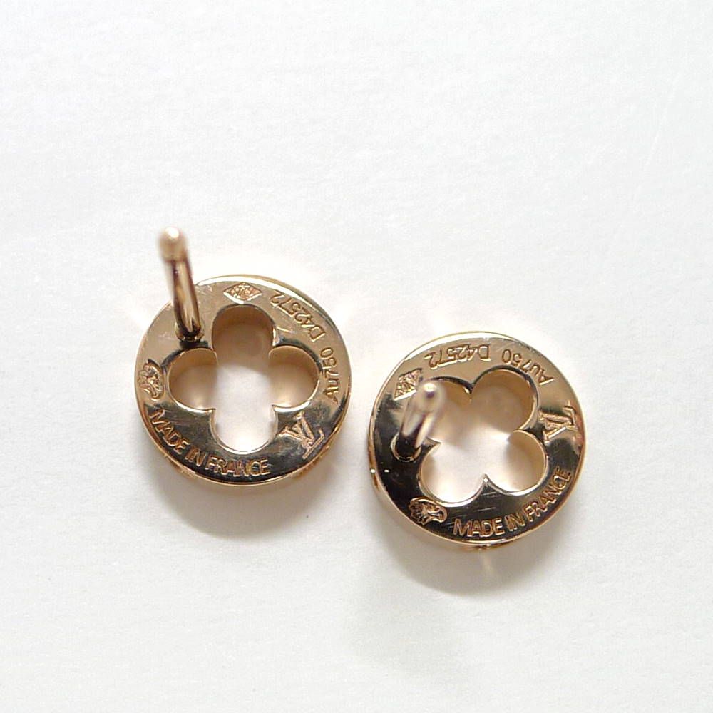 Louis Vuitton Earrings Empreinte 18k Pink Gold — view 6