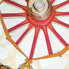 Hermes Carre 90 Scarf Silk Wheels to Freedom — view 5