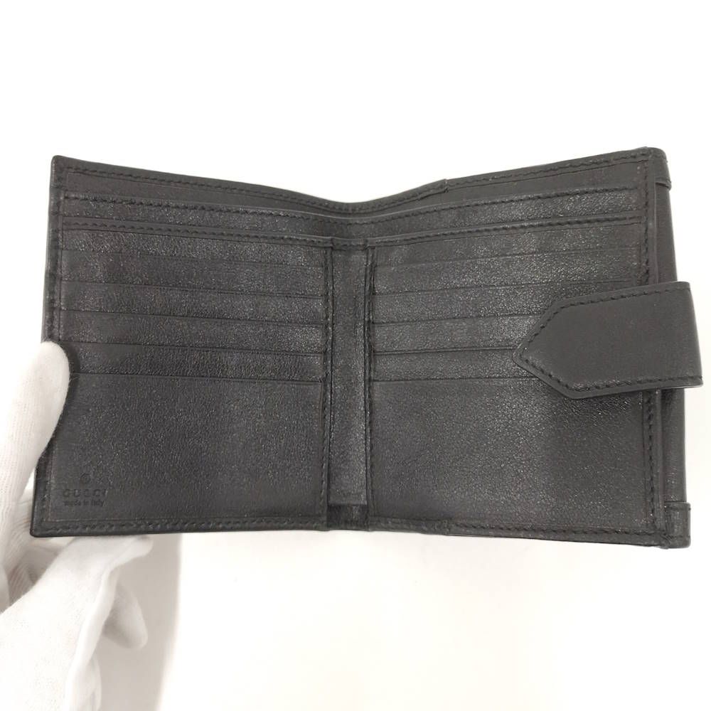 Gucci Bamboo Leather Black Diana 2184 Wallet — view 2