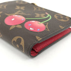 Louis Vuitton Bifold Wallet LV TM Portefeuille Lisa Monogram Cherry — view 4