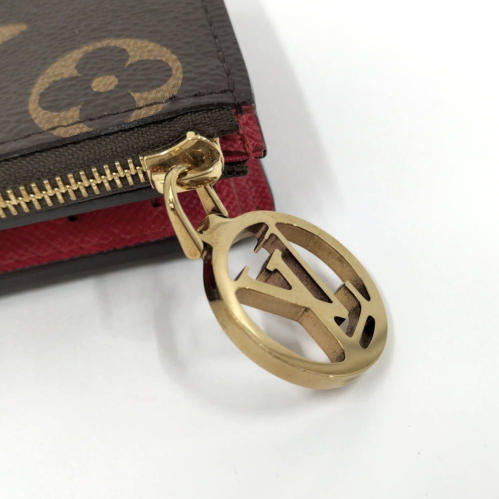 Louis Vuitton Bifold Wallet LV TM Portefeuille Lisa Monogram Cherry — view 6