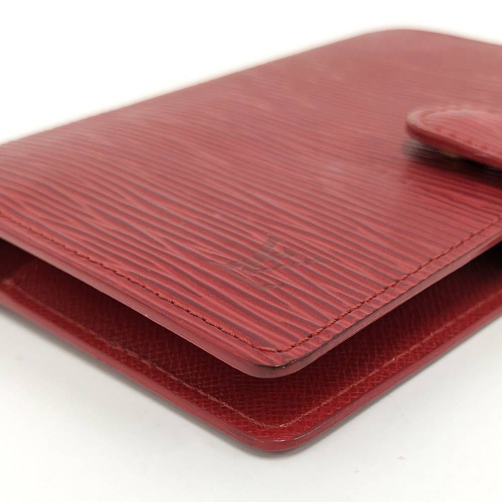 Louis Vuitton Agenda PM Notebook Cover Epi Castilian Red — view 4