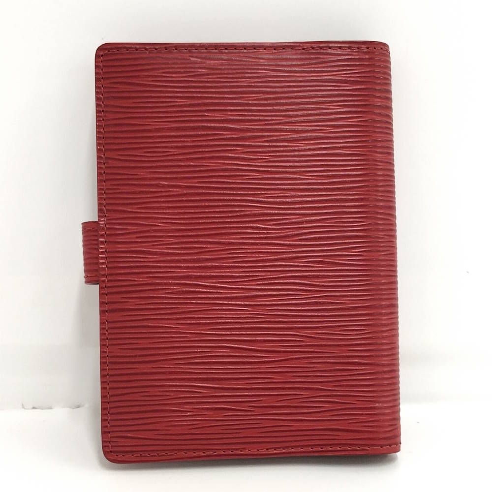 Louis Vuitton Agenda PM Notebook Cover Epi Castilian Red — view 3