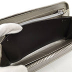 Gucci Zip Around Wallet GG Supreme Coating Silver — view 8