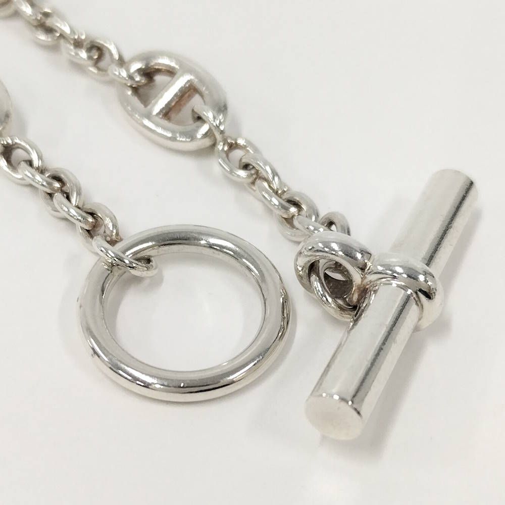 Hermes Chaine D'ancre Farandole ST Silver Bracelet — view 6