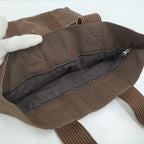 Hermes Her Line Cabas Tote Canvas Brown — view 7