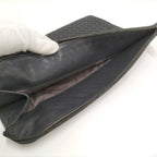 Bottega Veneta Clutch Intrecciato Leather Gray — view 8