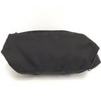 Prada Shoulder Bag Triangle Plate Nylon Black — view 2