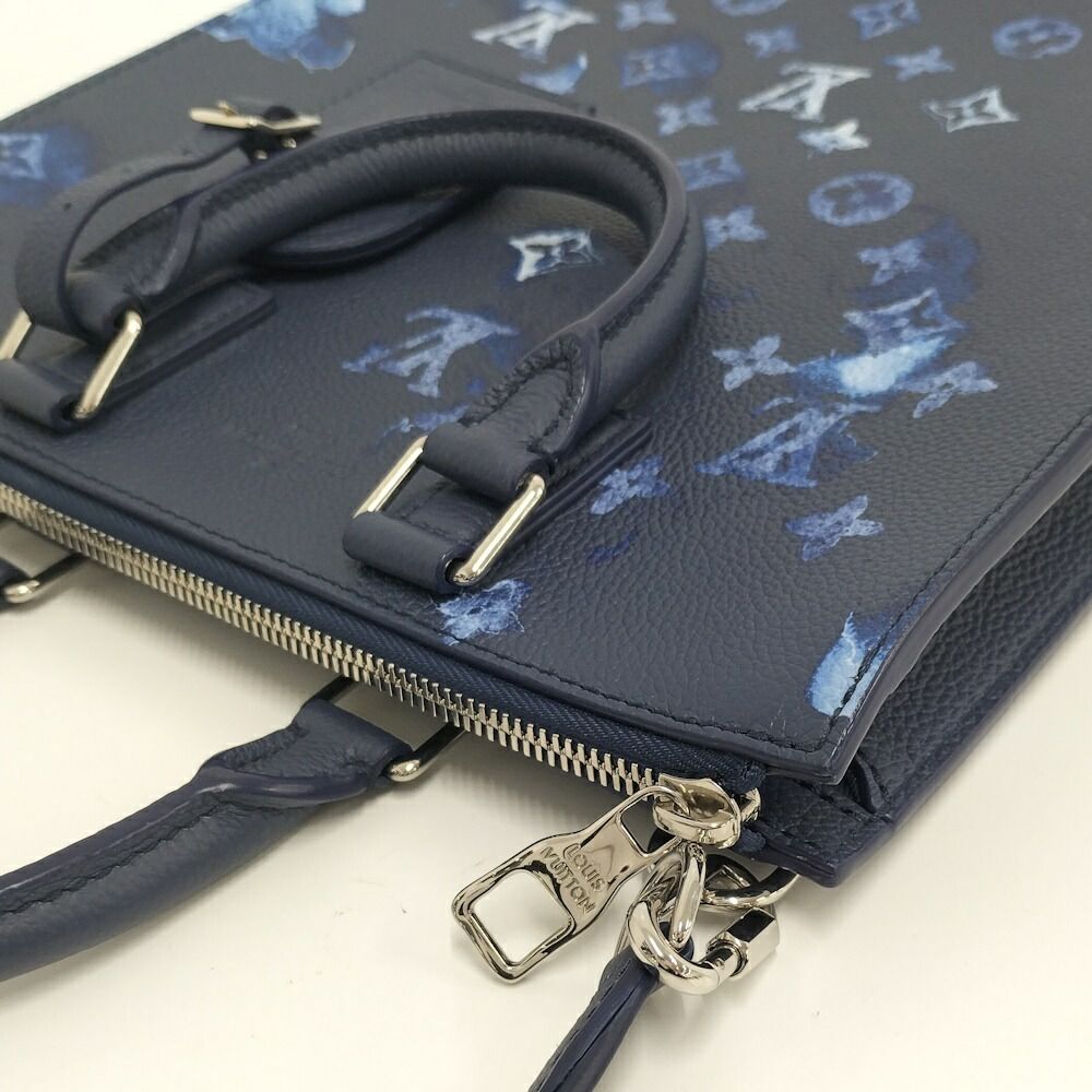 Louis Vuitton Sac Plat Messenger Monogram Water Shoulder Bag — view 5