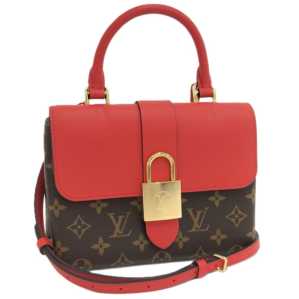 Louis Vuitton Locky BB Bag Monogram Coquelicot