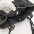 Gucci Tote GG Canvas Leather Black — view 9