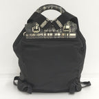 Prada Tessuto Backpack Check Nylon Black — view 2