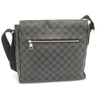 Louis Vuitton District MM Damier Graphite Shoulder Bag — view 2