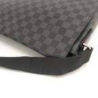 Louis Vuitton District MM Damier Graphite Shoulder Bag — view 5