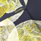 Chanel Scarf Camellia CC Logo Silk — view 8