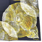 Chanel Scarf Camellia CC Logo Silk — view 6