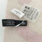Chanel Cashmere Silk Pink Scarf — view 2