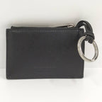 Bottega Veneta Coin Case Maxi Intrecciato Leather Black — view 2